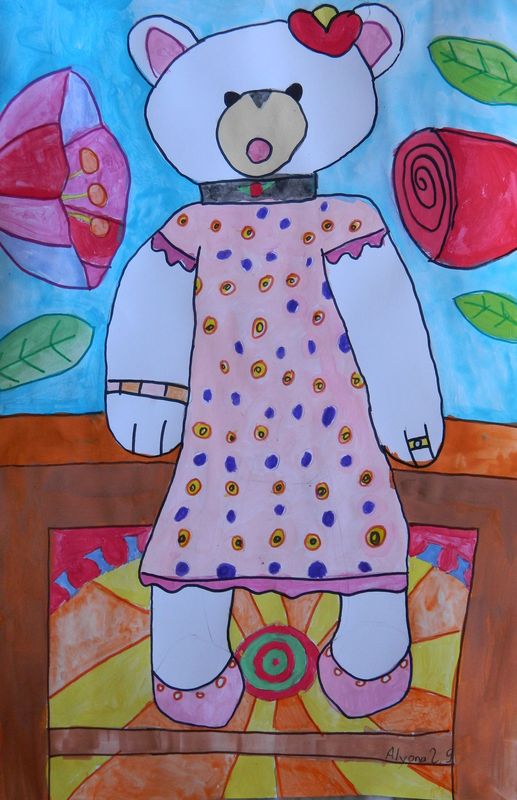 Art Studio PALETTE. Alyona Glazyrina Picture.  Marker, Tempera Dec. Art Toys 