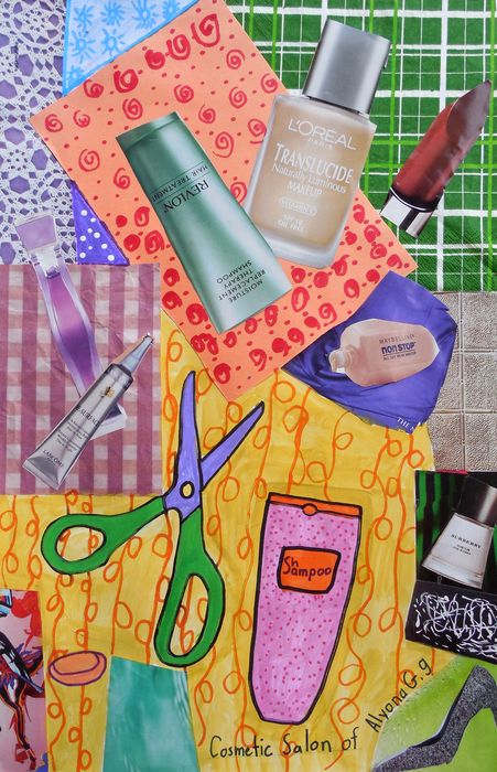 Art Studio PALETTE. Alyona Glazyrina Picture.  Mixed Media   