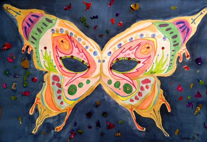 Art Studio PALETTE. Sarah Nakashima Picture.   Fantasy Mask 