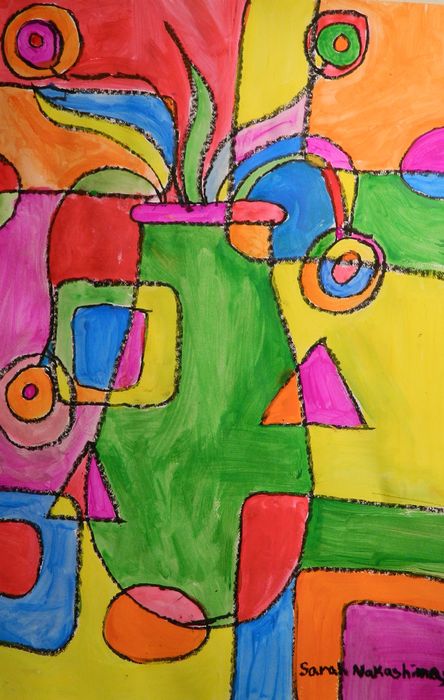 Art Studio PALETTE. Sarah Nakashima Picture.   Dec. Art Vases 