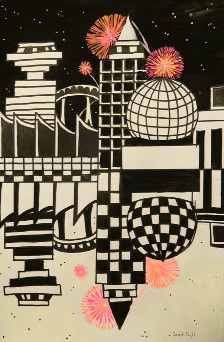 Art Studio PALETTE. Sarah Nakashima Picture.   Landscape Vancouver BC 