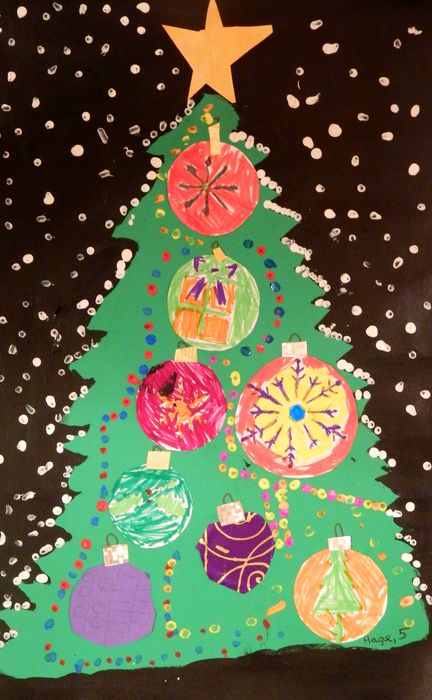 Art Studio PALETTE. Nadegda Nivinskaia Picture.  Mixed Media Holidays Christmas 