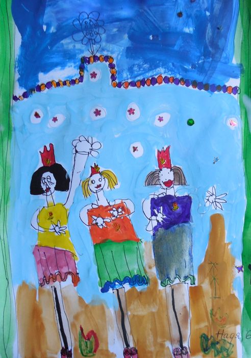 Art Studio PALETTE. Nadegda Nivinskaia Picture.   People Activities 