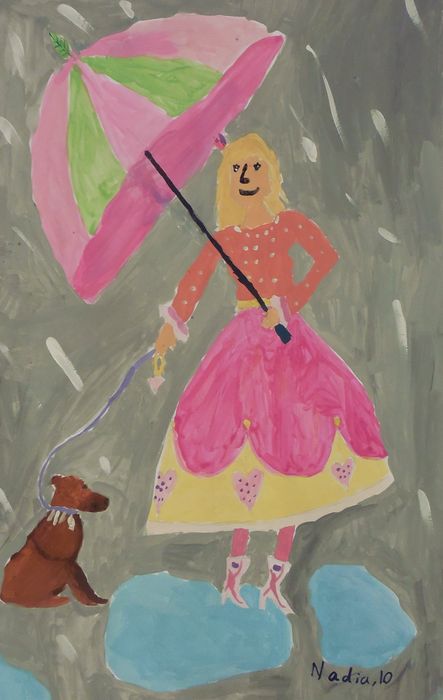 Art Studio PALETTE. Nadegda Nivinskaia Picture.   Design Umbrellas 