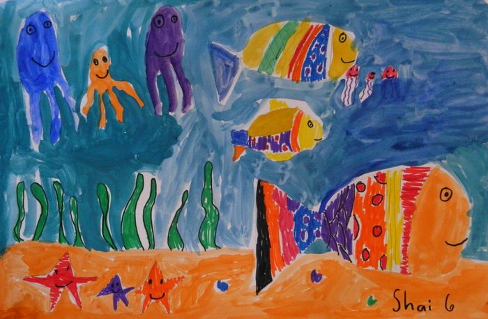 Art Studio PALETTE. Shailini Soriano Picture.   Animals Fish 