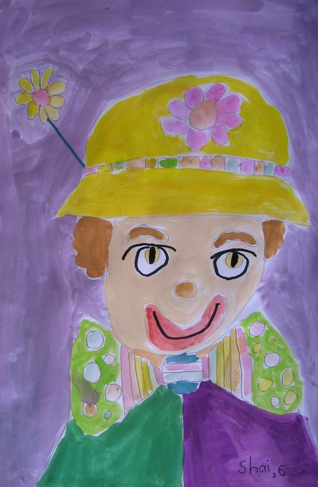 Art Studio PALETTE. Shailini Soriano Picture.   Fantasy Clown 