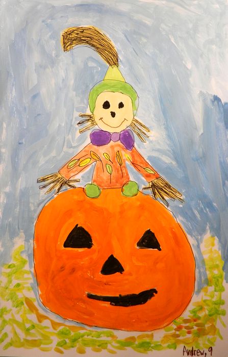 Art Studio PALETTE. Andrew Tang Picture.   Holidays Halloween 