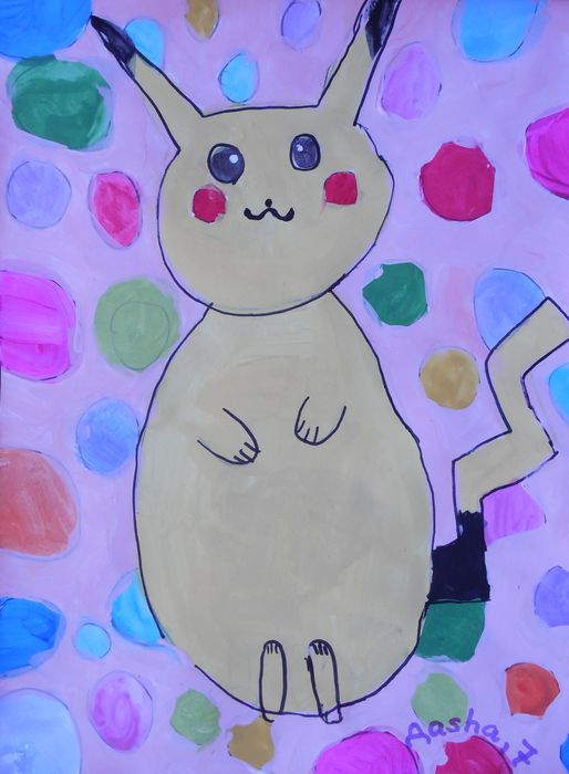 Art Studio PALETTE. Dasha Barin Picture.   Fantasy Favorite Toy 