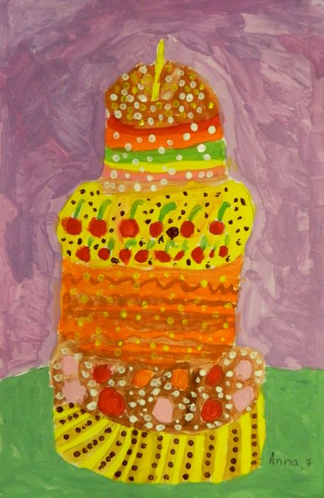 Art Studio PALETTE. Anna Yamaleev Picture.   Fantasy Cakes 