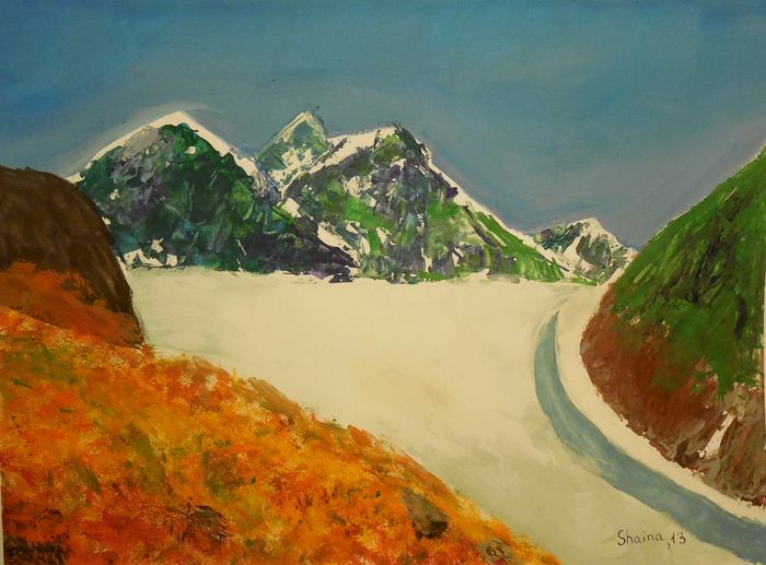 Art Studio PALETTE. Shaina Gurevich Picture.   Landscape Nature 