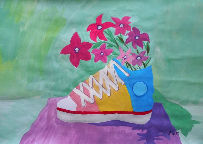 Art Studio PALETTE. Ana Visnjic Picture.   Design Footwear 