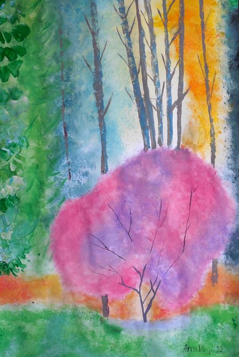 Art Studio PALETTE. Ana Visnjic Picture.   Landscape Nature 