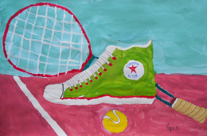 Art Studio PALETTE. Egor Kit Picture.  Tempera Still Life Still Life 