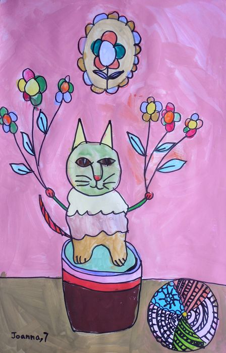 Art Studio PALETTE. Joanna Cai Picture.   Animals Cats 