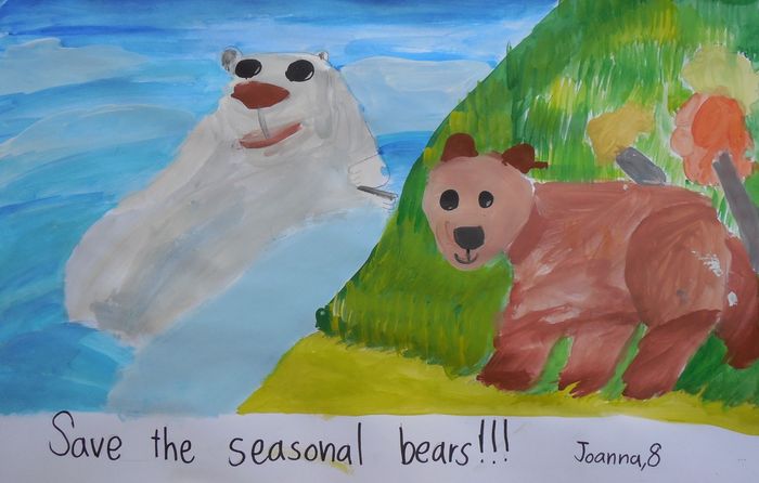 Art Studio PALETTE. Joanna Cai Picture.  Tempera Animals Mix 