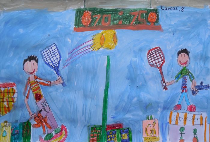 Art Studio PALETTE. Camus Hu Picture.   People Activities 