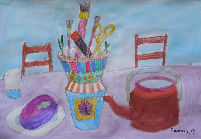 Art Studio PALETTE. Camus Hu Picture.   Still Life Still Life 