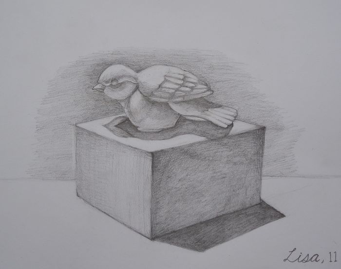 Art Studio PALETTE. Lisa Lei Picture.  Pencil Still Life Still Life 