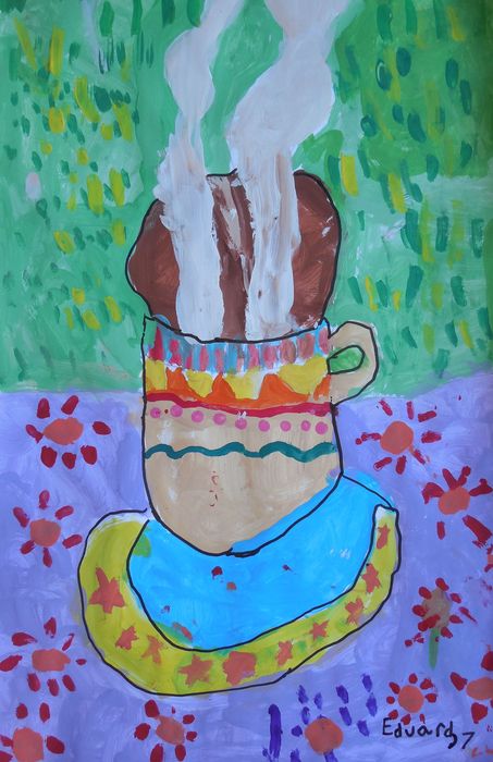 Art Studio PALETTE. Eduard Barba Picture.   Design Dishes 