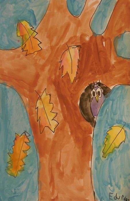 Art Studio PALETTE. Eduard Barba Picture.   Animals Birds 