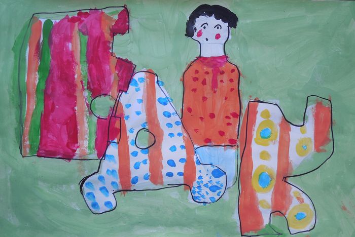 Art Studio PALETTE. Eduard Barba Picture.   Design Selfname 