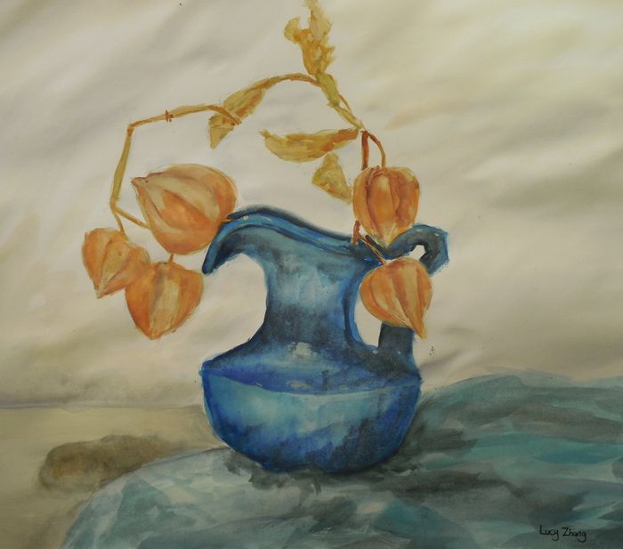 Art Studio PALETTE. Lucy Zhang Picture.  Watercolour Still Life Still Life 