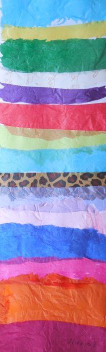 Art Studio PALETTE. Winnie Luan Picture.  Applique Fantasy Abstract 