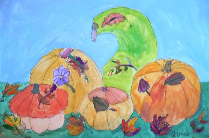 Art Studio PALETTE. Adiya Minassipova Picture.   Still Life Fruits & Vegi 