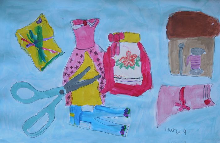 Art Studio PALETTE. Haru Yamanouchi Picture.   Design Clothes 