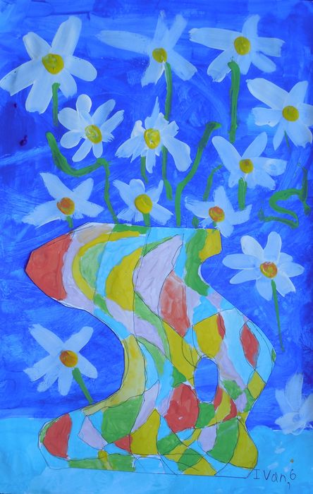 Art Studio PALETTE. Ivan Wu Picture.  Mixed Media Still Life Still Life 