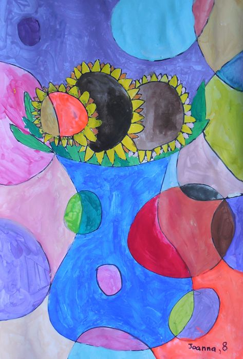 Art Studio PALETTE. Joanna Li Picture.  Marker, Tempera Still Life Still Life 