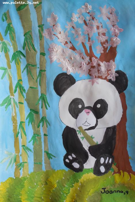 Art Studio PALETTE. Joanna Li Picture.  Tempera Animals Mix 