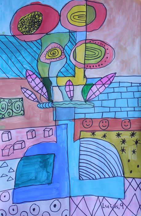 Art Studio PALETTE. Lucas Chen Picture.  Watercolour, Ink Still Life Still Life 