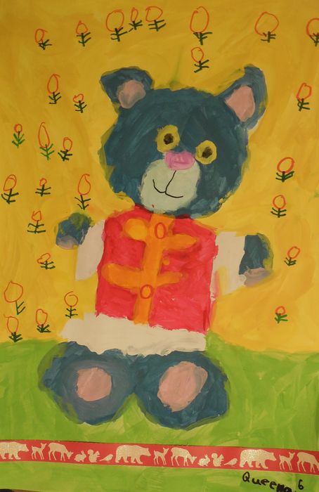 Art Studio PALETTE. Queena Wong Picture.  Tempera Dec. Art Toys 