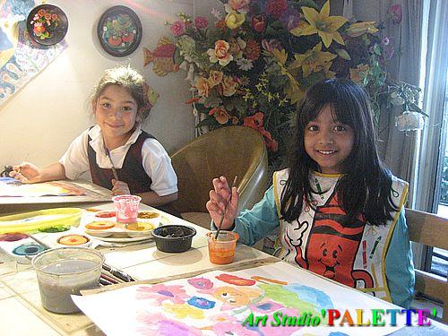 Art Studio PALETTE.  2009 Alyssa and Leena