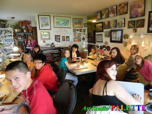 Art Studio PALETTE.  2012