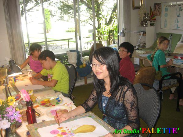 Art Studio PALETTE.  2010 Susan, Christopher, Leena, Derek, Masha