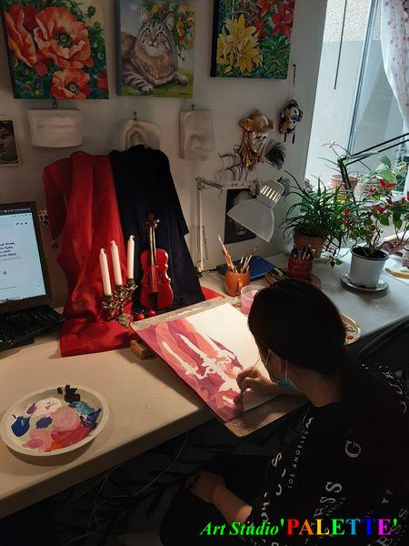 Art Studio PALETTE.  2022 Angelina