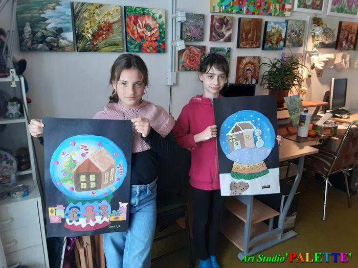 Art Studio PALETTE.  2022 Elena, Arina
