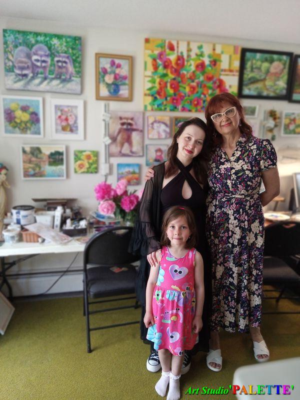 Art Studio PALETTE.  2024 Camila , Arina