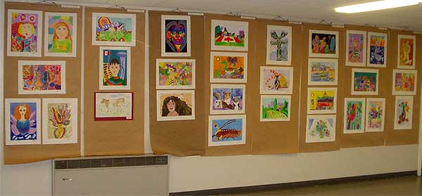 Art Studio PALETTE. Marlborough School Show in Burnaby