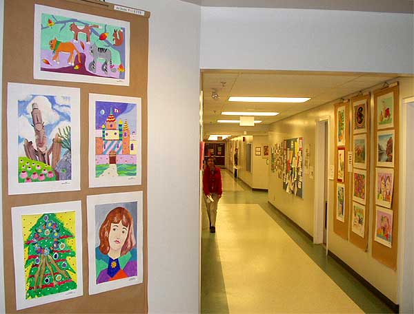 Art Studio PALETTE. Maywood School Show in Burnaby