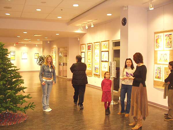 Art Studio PALETTE. Colours of PALETTE Show in CCM Center 