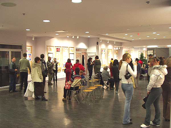 Art Studio PALETTE. Colours of PALETTE Show in CCM Center 