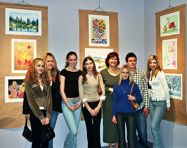 Art Studio PALETTE. Colours of PALETTE Show in CCM Center 